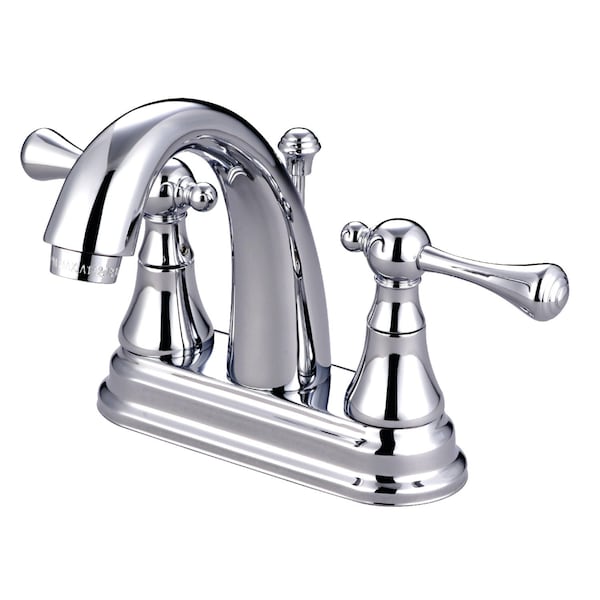 Kingston Brass KS7611BL 4" Centerset Bathroom Faucet, Polished Chrome KS7611BL - main